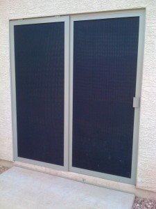 Marquis sliding screen door